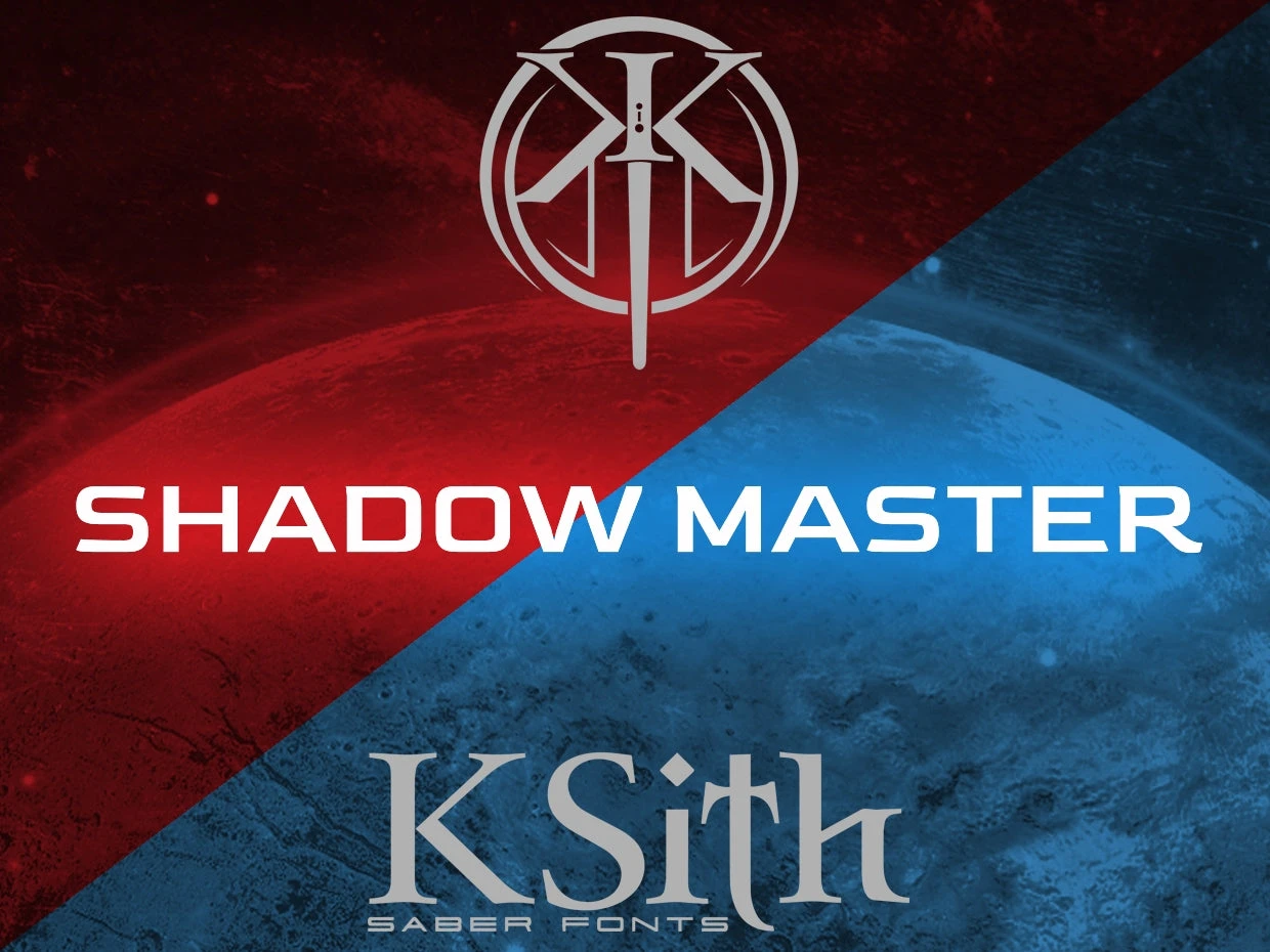 KSith Font - SHADOW MASTER 3 KSith Font - SHADOW MASTER